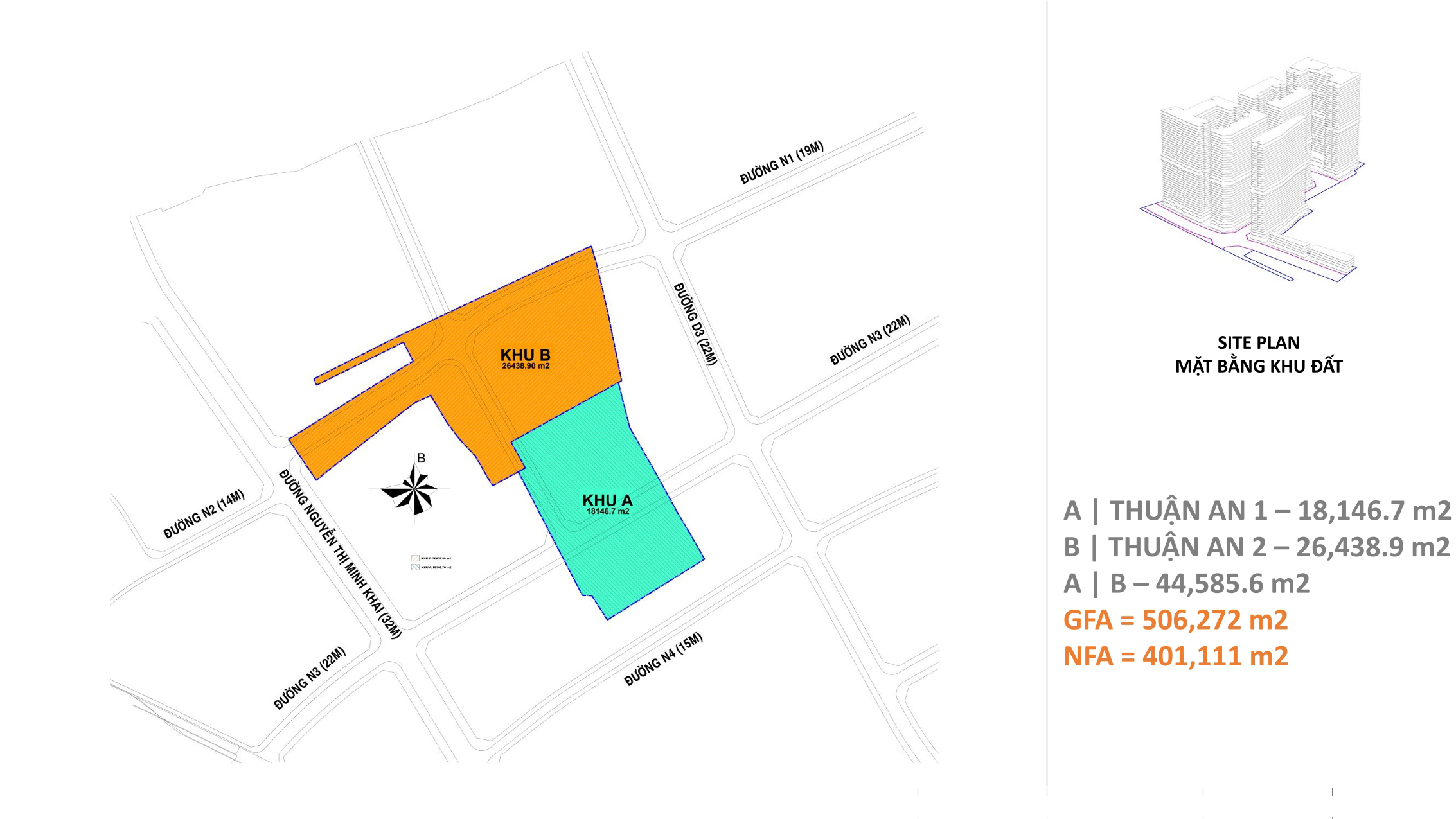 MẶT BẰNG KHU ĐẤT LA PURA GLORIA