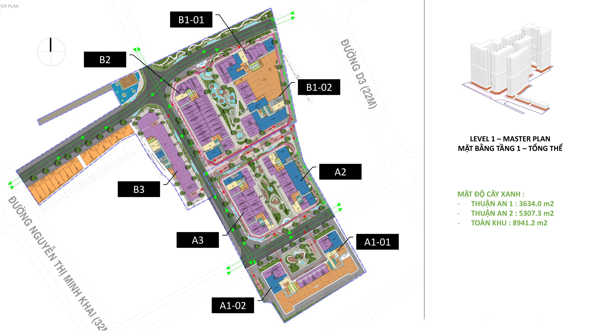 MẶT BẰNG TỔNG THỂ LA PURA GLORIA
